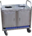 Stainless Steel with Wheel